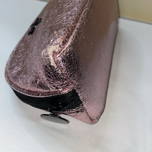 Victoria Secret Pink Metallic Cosmetic Pouch EUC - Picture 7 of 11